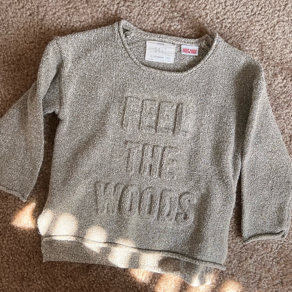 Zara Baby 9-12 M sweater